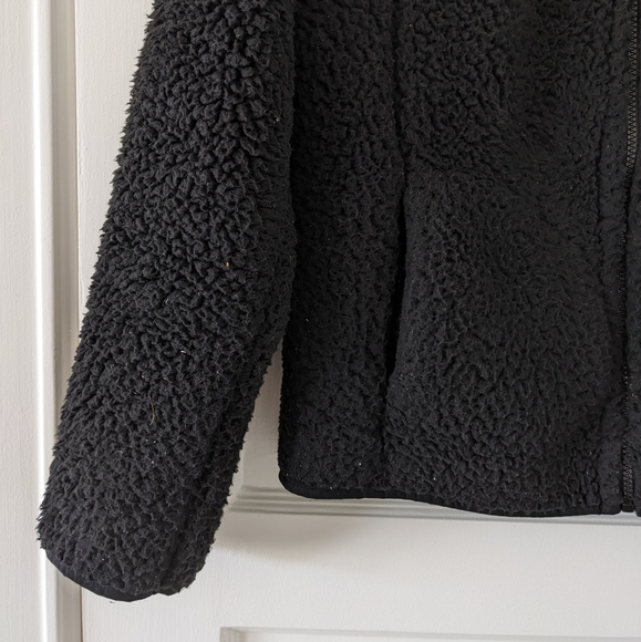 Double Zero full-zip black sherpa fleece - Picture 5 of 5